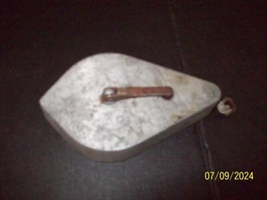 Vintage Strait-Line Chalk Line Plumb Line Aluminum Body Made In USA - Picture 1 of 4