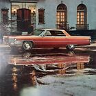 Vintage 1965 Cadillac rouge auto réflect photo couleur publicité chic