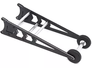 Black Alloy Machined Wheelie Bar for Traxxas 1/10 Slash 2WD - Picture 1 of 2