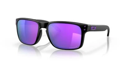 Gafas de sol Oakley Holbrook negro mate/violeta Prizm para hombre OO9102-K655 Foto 1 de 4