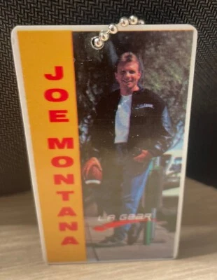 1984-85 Joe Montana LA Gear Key Chain for Shoes 49ers HOF Street Hiking - Image 1 of 2