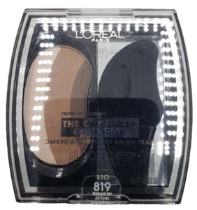NEW L'Oréal THE ONE SWEEP Eye Shadow Trio- 819 Natural For All Eyes - Picture 1 of 2