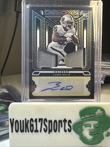ZAMIR WHITE Rookie RPA #’d/25 2022 Obsidian RJI-ZWH RC Jersey Ink - Picture 1 of 2