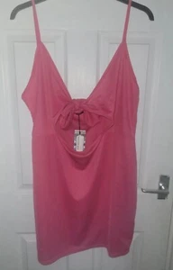 Hot pink New boohoo mini dress size 24 - Picture 1 of 5