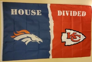 Kansas City/Denver House dividida 3 x 5 bandera # 219 - Imagen 1 de 1