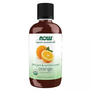 Aceite de naranja orgánico NOW FOODS de 4 fl oz - Imagen 1 de 6