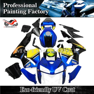 Blue Shark Fairing Kit For Honda CBR600RR 2005 2006 F5 ABS Injection Bodywork US - Picture 1 of 11