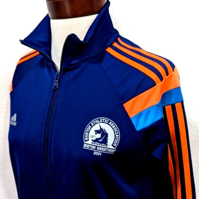 Chaqueta deportiva ADIDAS para mujer talla M 2014 BOSTON MARATHON himno Climalite NUEVA * Foto 1 de 4