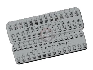Abrazaderas de herramienta tardía alemanas tipo 1 y 2 MJ Miniatures 1/35 (cerradas) (28 ea) MJEZ35037 - Imagen 1 de 1