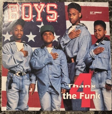 The Boys - Thanx 4 the Funk [1991 Used Vinyl Record 12" Single] - Image 1 of 2