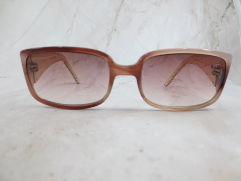 Óculos de sol Ted Baker armação B434-ROS feminino marrom aro completo retangular 53-18-130 - Imagem 1 de 4