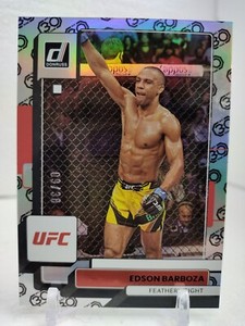 EDSON BARBOZA #/30 ANNIVESARY 2023 Panini Donruss Holo-Foil Parallel UFC #180