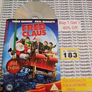 Fred claus christmas Dvd Disc And Art Work only Save £s Eco - Bild 1 von 1