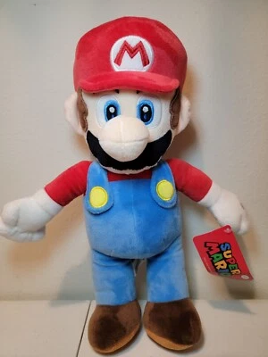 Nintendo Super Mario Bros, Auténtico Jumbo Tamaño Mario, Muñeco de Peluche Juguete 18" Foto 1 de 4
