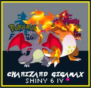 Charizard Gigamax Shiny Competitivo Pokemon Espada/Escudo - Picture 1 of 3