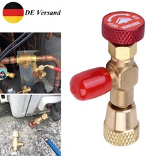 Valvola di intercettazione 1/4''-5/16'' R410A caricabatterie adattatore aria condizionata valvola di regolazione corrente DE