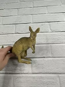 More details for kangaroo australian wildlife toy animal model vintage figure by aaa