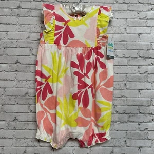 Carter's Outfit Größe 24 Monate Child of Mine Blumen Rüschen Druckknöpfe 1 Stück NEU - Bild 1 von 10