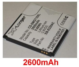 BATTERIE 2600mAh Per Samsung Galaxy Grand 2, Galaxy Grand 2 Duos, SM-G7102 - Zdjęcie 1 z 1