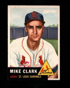 12186* 1953 Topps # 193 Mike Clark Ex-Mt - Picture 1 of 2