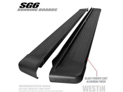 For 2000-2013 GMC Yukon XL 1500 Running Boards Westin 36862BWCY 2001 2002 2003 - Image 1 of 4