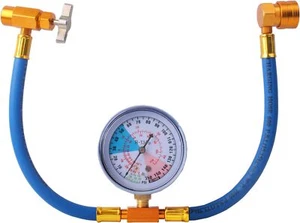 R134A Recharge Hose Car AC Refrigerant Charge Hose Kit Recharging Hose with - Picture 1 of 7