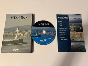 VISIONS OF ITALY SICILY DVD 2002 WLIW NEW YORK VOLCANIC CRATERS MOUNT ETNA TOUR - Picture 1 of 6