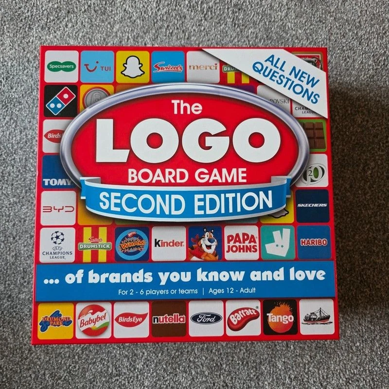 DRUMOND PARK The Logo Board Game Second Edition Brand New Sealed Edges