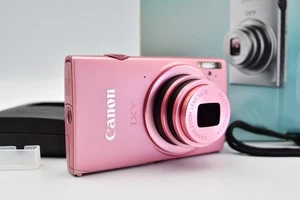 ⏯️[Ottimo+5] Canon IXY 420F PowerShot ELPH 320 HS IXUS 240 Rosa dal Giappone - Foto 1 di 18