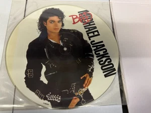 michael jackson bad picture vinyl lp ex condition 1987 - Bild 1 von 2