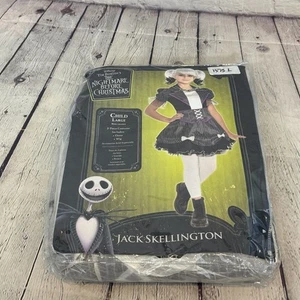 Costume bambina Disney Nightmare Before Christmas Jack Skellington taglia:L nuovo con etichette - Foto 1 di 4