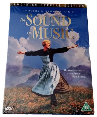 The Sound Of Music (DVD, 1965) [NEW] Julie Andrews {Musical} [Region2] [UK] {U} - Image 1 of 2