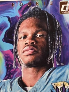 2025 Panini Donruss - Travis Hunter #RGK-THR GRIDIRON KINGS (RC) - Picture 1 of 3