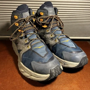 Botas de Senderismo Impermeables Hoka Anacapa Mid GTX Para Hombre Talla 10D Azul Gore-Tex Zapatos - Imagen 1 de 15