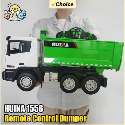 RC Lkw Ferngesteuertes Baufahrzeug Dumper Traktor Spielzeug Modell - Bild 1 von 4