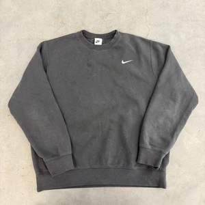 Vintage Nike Sportswear Outdoor Faded Gray Pullover Sweatshirt Mens Size Large - Picture 1 of 4