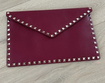 Valentino Garavani Rockstud Large Envelope Clutch Bag - Image 1 of 4