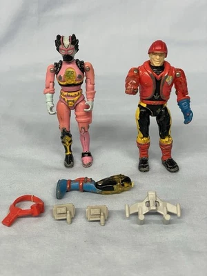 Bionic Six LJN 1986 Madame-O Eric Bennett Jack B 雪橇 Meg 带 JD 迷你电脑 — 第 1/4 张图片