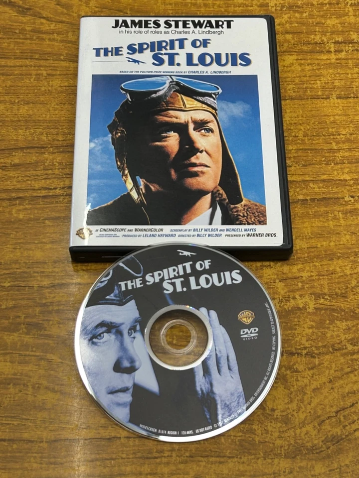 The Spirit of St Louis DVD (1957) US Import. James Stewart. - Image 1 of 1