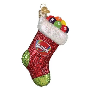Old World Christmas - SKITTLES Stocking Ornament - 32749 - Picture 1 of 5
