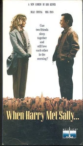 When Harry Met Sally VHS Billy Crystal Meg Ryan Rob Reiner Comedy Carrie Fisher  - Picture 1 of 1