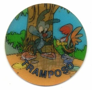 TRAMPOSO #108 MAGICTAZO TINY TOON 1994 MAGIC TAZO MATUTANO - Picture 1 of 2
