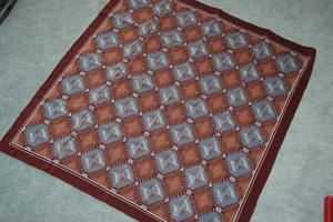 original CERRUTI 1881  edles TUCH reine SEIDE 100%  100x100 cm  DESIGN+STIL - Bild 1 von 3