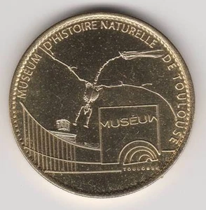 A 2008 TOKEN MEDAILLE ARTHUS-BERTRAND -- 31 000 N°1 TOULOUSE MUSEUM PTEROSAURE - Picture 1 of 2