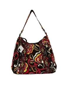 Vera Bradley Lisa B Puccini Print Schulter Handtasche Beuteltasche-neu mit Etikett - Bild 1 von 5