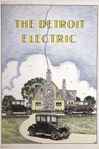 TRADE CATALOG for DETROIT ELECTRIC'S '31 model VINTAGE car poster 20x30 NEW - Picture 1 of 1