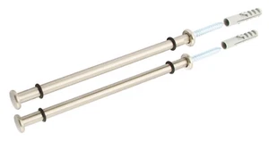 Shelf Support Set, Wall Fixing, for Wooden or Glass 220 mm Deep Shelves - Picture 1 of 2