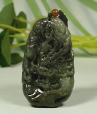 Certified Natural Genuine Type A Jadeite Jade FINE Pendant Dragon 龙 1678