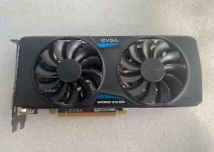EVGA GeForce 4GB GTX 970 Gaming Graphics Card 04G-P4-2977-KR DVI HDMI DP - Picture 1 of 6