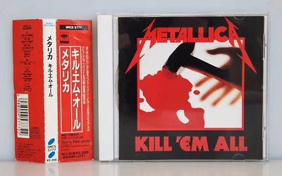 Metallica - Kill 'Em All CD SRCS 5777 CSR 1992 Japan Import w/ OBI, Near Mint - Image 1 of 4